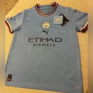 Manchester City Youth Jersey - Haaland #9 - US Youth Medium